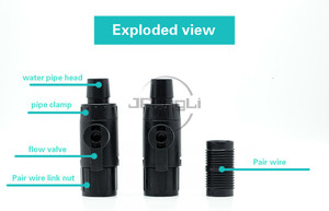 수족관 필터 물 파이프 퀵 릴리스 커넥터 빠른 분리 조인트 변경 경로 흐름 금액 조정 밸브 <span class=keywords><strong>Eheim</strong></span> Quanvee 탱크 - Product Image 6