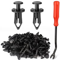 100 rivets de fixation pour carrosserie ATV UTV, pièces de rechange pour clips de garde-boue, adaptés à plusieurs modèles
