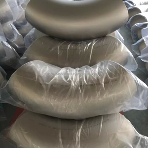 Coude en acier inoxydable SS321 poli haute pression à 90 degrés, 112 mm, 4 points de soudure - Product Image 1