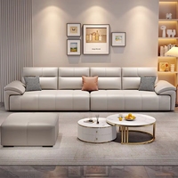 Canapé moderne coloré, salon, petit format, luxe léger, minimaliste, ligne droite
