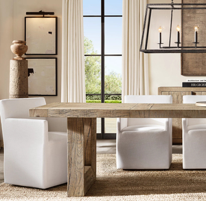 Fauteuil de salle à manger minimaliste à accoudoirs, style Ellison, siège à silhouette flottante pour projets de villas modernes - Product Image 5