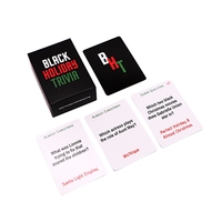 Tableau d'impression Amis Famille Partie Jouer Boire Jeu Cartes Personnalisé Adulte Ddrinking Jeux De Cartes Avec Boîte En Carton