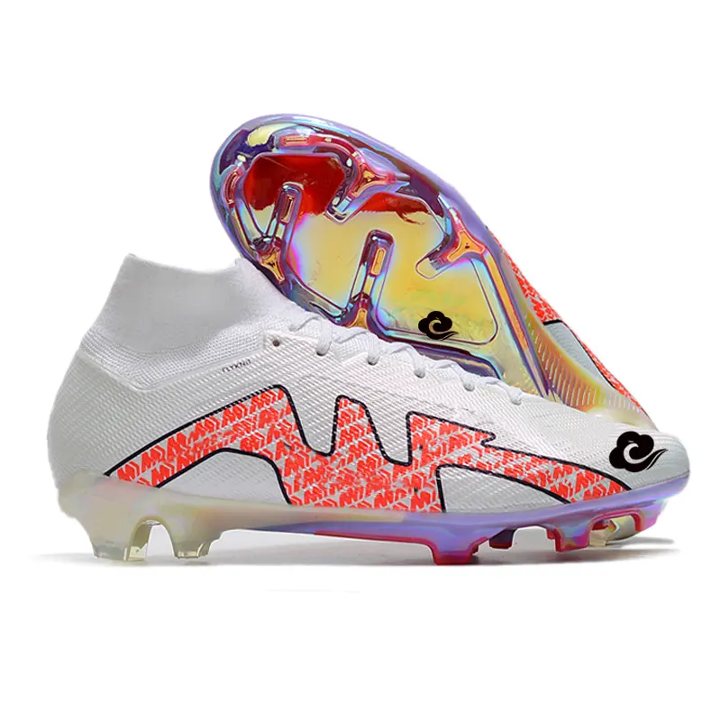 Zoo Mercu Superfly Ix Fg Football Boots Famous Brand Designer White Pink Soccer Shoes Men's Soccer Cleats Dropshipping China