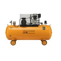 Compresseur d'air à entraînement par courroie lubrifié de haute qualité, 4/5,5 kW, 500 litres, avec plaque signalétique personnalisée Shenyuan