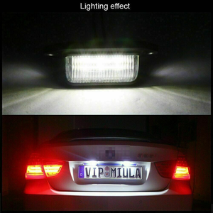 Nouveau 2 pièces Led plaque d'immatriculation lumière numéro lampe pour Fiat Ducato pour Peugeot Boxer Citroen <span class=keywords><strong>Jumper</strong></span> Bus Box Lancia Ypsilon Mk2 Musa - Product Image 6