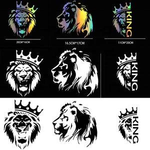 <span class=keywords><strong>3D</strong></span> Lion Funny Decor <span class=keywords><strong>Window</strong></span> Stickers DIY Cá tính Trang trí xe hơi Nhãn dán có thể tùy chỉnh DIY Decal cho xe hơi - Product Image 2