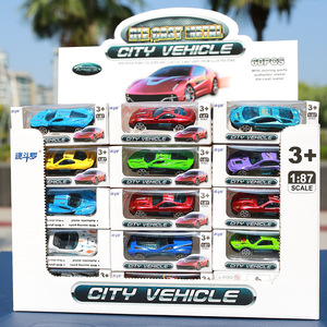 Set Promocional Personalizado de Vehículos de Juguete en Miniatura de Aleación Fundida a Presión, Modelo de Coche de Juguete con Función de Retroceso - Product Image 6