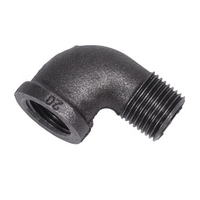 Codo Reductor de Rosca Interna y Externa SME B16.11 90, Reductor NPT de Alta Presión, Accesorios de Tubería Galvanizados en Zinc, Clase 150