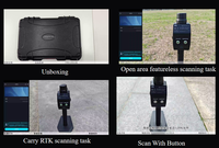 Software Lidar360MLS Plus Escáner Lidar 3D LiGrip O2 Lite, Dispositivo Portátil SLAM para Medición de Volumen de Pilas, Ríos, Lagos y Océanos, OEM