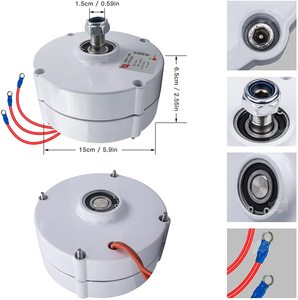 400 Wát nam châm vĩnh cửu Máy phát điện cho tuabin gió - Product Image 2