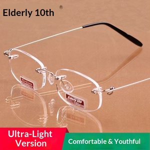 <span class=keywords><strong>Lunettes</strong></span> presbyopes unisexes sans monture, haute définition, portables, pour visages carrés, pour personnes âgées, fabricant en gros, modèle centenaire - Product Image 3