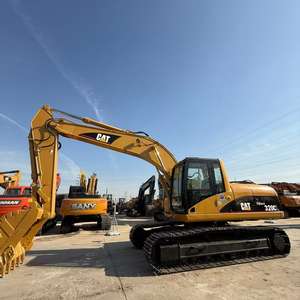 Vente flash : Excavatrice sur chenilles hydraulique d'occasion Caterpillar CAT320CL 320C 320BL, 20T, modèle 2022, moteur 110KW, faible nombre d'heures, d'origine - Product Image 3