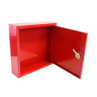 Armoire à enrouleur de tuyau d'incendie en acier doux, simple ou double porte, pour systèmes de lutte contre l'incendie et de protection incendie