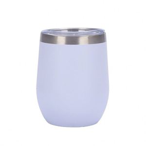 Coupe à vin en acier inoxydable 304 avec couvercle 350 ml pour cadeau d'entreprise, compatible lave-vaisselle, nettoyage facile ASM09 - Product Image 6
