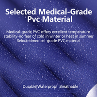 Matelas pneumatique médical de qualité supérieure à faible bruit et température constante pour les soins à domicile des patients victimes d'AVC ou de paralysie