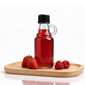 <strong>Wholesale</strong> <strong>Custom</strong> Direct Sales 30ml <strong>Mini</strong> Portable Flat-Handled Glass Wine <strong>Bottles</strong> Suitable for Whiskey Vodka and Fruit Juice - Product Image 6