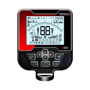 Détecteur de métaux souterrain V80, détecteur d'or, d'argent et de cuivre, détecteur de trésors, détecteur de métaux étanche IP68 - Product Image 3
