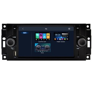 6.5 "Android 14 <span class=keywords><strong>autoradio</strong></span> CarPlay pour Dodge Ram <span class=keywords><strong>chargeur</strong></span> Magnum pour Jeep Commander pour Chrysler 300c PT Cruiser Cooper Cherokee - Product Image 1