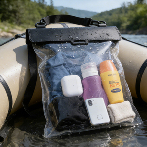 Funda Impermeable Personalizada para Teléfono, Bolsa Impermeable Universal de PVC 500D para Navegación y Snorkel con Correa Extraíble - Product Image 1