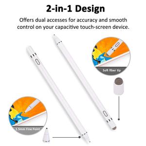 Lápiz Óptico Universal de Metal con Logotipo Personalizado, USB 2 en 1, Pantalla Táctil Capacitiva, Activo, para Tableta, iPad, <span class=keywords><strong>Samsung</strong></span>, Móvil, Android, IOS - Product Image 3