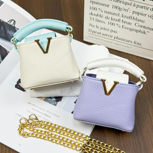 Sacs miniatures pour femmes, sacs fourre-tout en cuir PU pour femmes, sacs de créateurs de haute qualité pour femmes - Product Image 3