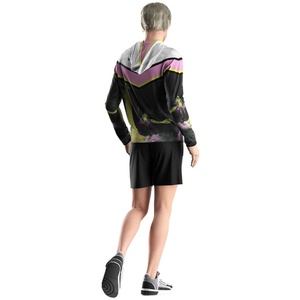 Vente en gros de sweats à capuche zippés pour hommes, sublimés, pour le sport de lutte - Product Image 6