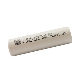 Batterie lithium-ion 18650 Molicel P28A d'origine en gros, 2800 mAh, 35 A, 3,7 V, meilleure que la <span class=keywords><strong>VTC5A</strong></span> pour les outils électriques - Product Image 1