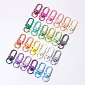 Mousquetons colorés en alliage de zinc avec finition UV – Clips de porte-clés écologiques personnalisés pour projets de bricolage et accessoires - Product Image 4
