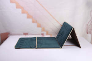 Tapis de prière Sejadah <span class=keywords><strong>Sandar</strong></span> en polyester portable personnalisé tapis de prière islamique pour les musulmans pour le salon pour le nouvel an chinois - Product Image 4