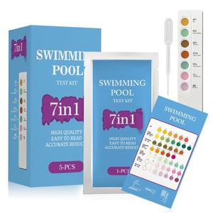 Kits de test de piscine scellés individuellement <span class=keywords><strong>Kit</strong></span> de test d'eau 7 en 1 testant le <span class=keywords><strong>nitrite</strong></span> de nitrate de plomb fluoré et plus encore - Product Image 6