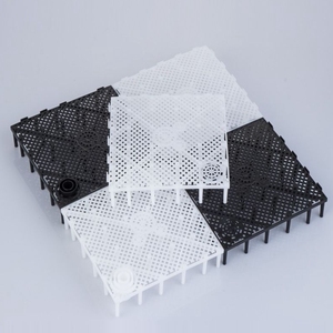 Plaque filtrante inférieure de réservoir de poissons Plastiques de qualité alimentaire Diviseur de sable Plaque d'écran inférieure <span class=keywords><strong>Grille</strong></span> Aquarium Plaque de sous-gravier - Product Image 6