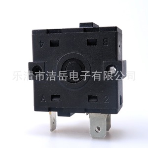 Interruptor Rotatorio Jieyue 2No 250V, Terminal de Tornillo, Plástico, IP31, Vida Útil Mecánica de 300000 Ciclos - Product Image 4