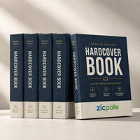 Livre photo personnalisé de haute qualité avec couverture rigide, impression premium, estampage à chaud et gaufrage, édition spéciale, livre en papier