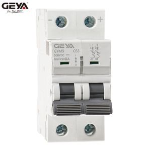 Cầu dao điện mini năng lượng mặt trời DC GEYA GYM9DC 2P C16 16A, cầu dao mini DC 2P 1000V - Product Image 4