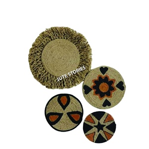 Alfombra de Pared y Manteles de Yute de Diseño Personalizado, 100% Alta Calidad, Orientada a la Exportación, Diseño Moderno, Artesanía de Bangladesh - Product Image 1