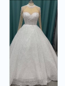 Nouvelle <span class=keywords><strong>Robe</strong></span> de Mariée Princesse Perles Paillettes 2025, <span class=keywords><strong>Robe</strong></span> de Mariée <span class=keywords><strong>Civile</strong></span> Courte en Dentelle Blanche, Vestido De Novia - Product Image 6