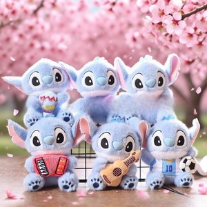 Pendentif en peluche Stitch mignon, breloque de sac Stitch, porte-clés, jouet poupée tendance - Product Image 3