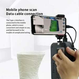 เครื่องสแกน 3 มิติแบบพกพา Pmax Sense Pro สีเต็มรูปแบบ 10fps/วินาที สแกนหลายโหมด ความแม่นยำสูง 0.1 มม. ใช้งานง่ายเพียงปุ่มเดียว - Product Image 5