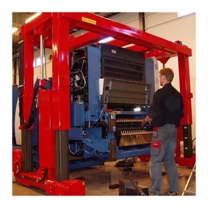 Grue portique mobile électrique à châssis en A de fabrication chinoise, 20 tonnes, avec moteur, boîte de vitesses et télécommande, à vendre - Product Image 1