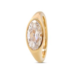 Anillo Ajustable de Plata de Ley 925 con Diamantes, Joyería Fina Clásica, Anillo Elegante y Brillante para Uso Diario y Regalo - Product Image 5