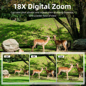 Cámaras de Video Digitales 8K de Última Generación, Videocámara con Pantalla Táctil HD 3.0, Zoom Digital 18X con Wifi, Visión Nocturna IR, Cámara Vlog para Youtube - Product Image 5