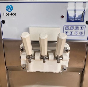 Machine à crème glacée Softy commerciale pour enfants 3 saveurs gel <span class=keywords><strong>tourbillon</strong></span> pour yaourt fruits lait ingrédients nouvelle condition pour un usage domestique - Product Image 5