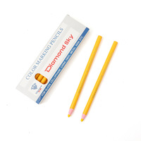 Crayons de marquage à cire à base d'huile, détachables, pour le marquage du bois, de la céramique, des vêtements et des tissus