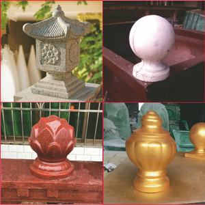 Molde de estatua de plástico ABS, decoración de valla de balcón de jardín de hormigón, molde de cemento Animal de <span class=keywords><strong>Paloma</strong></span> de pez <span class=keywords><strong>Pavo</strong></span> <span class=keywords><strong>Real</strong></span> - Product Image 3