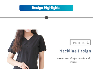 Seragam Medis Unisex 2Pc untuk Perawat atau Teknisi, Nyaman dan Bergaya, Pakaian Laboratorium Kesehatan - Product Image 3