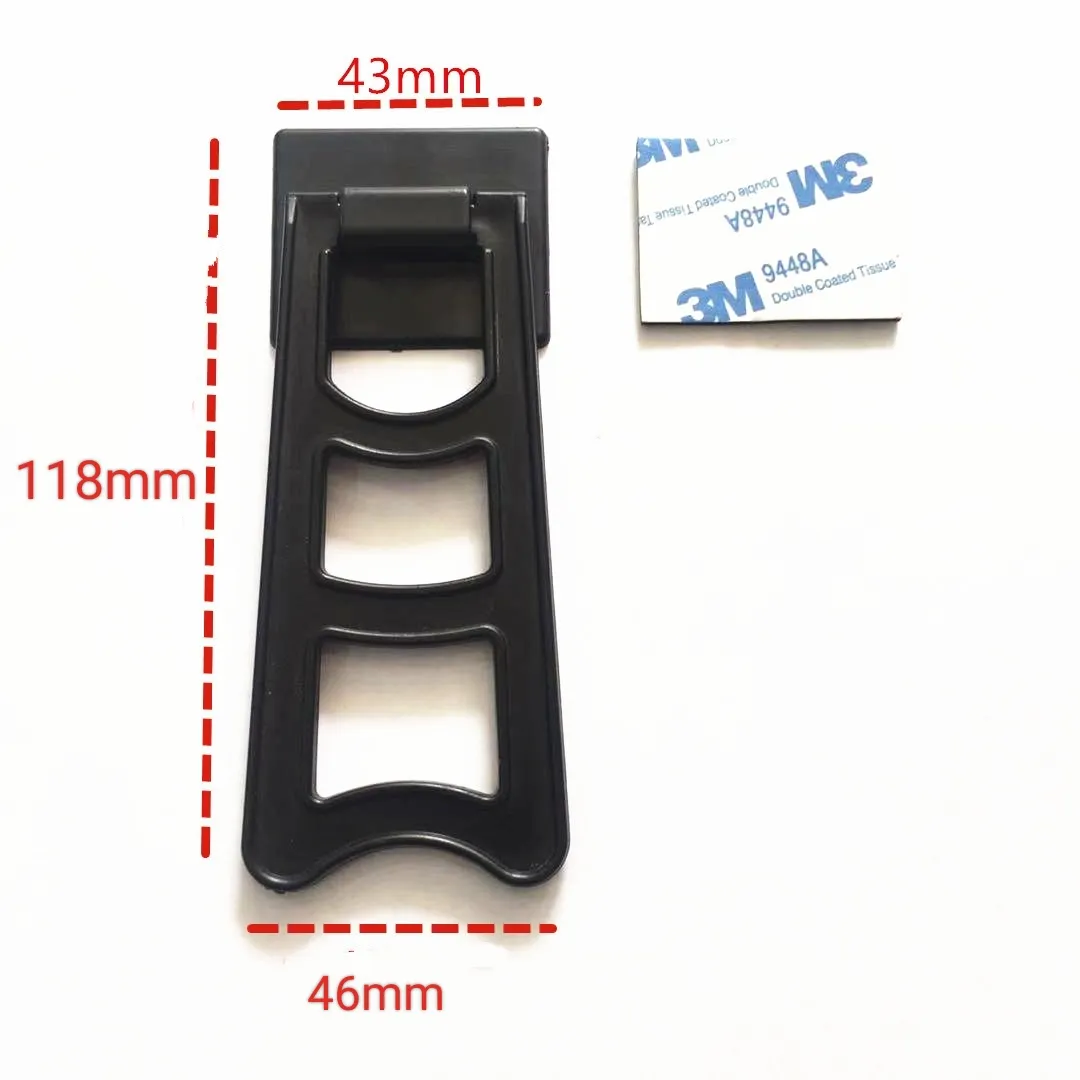 118*43mm tamanho menor Back Plastic Photo Frame Cavalete Back Stand Picture Frame Cavalete com adesivo