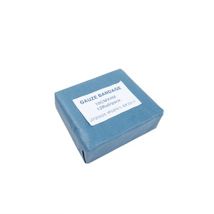 Bandages en gaze stériles professionnels hémostatiques en coton blanc 100% pour usage médical, vente en gros d'usine, 14cm x 7m - Product Image 1