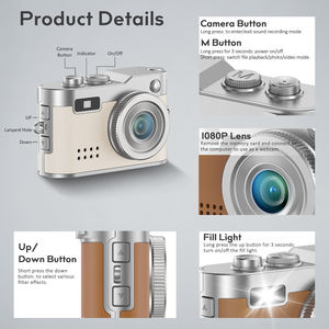 थोक नए डीस्लर डिजिटल 0.96-इंच आईपीएस स्क्रीन मिनी डिजिटल कैमरा विफी पेशेवर 1080 पी कैमरा - Product Image 6