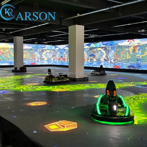 Juego de Carreras de Karts con Proyección Interactiva Inmersiva, Karting Eléctrico para Interiores, Ideal para Centros Comerciales y Parques de Aventuras - Product Image 1