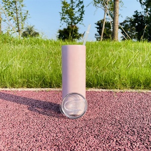 Offre Spéciale Entrepôt US – Gobelet Isotherme Écologique 20oz en Acier Inoxydable 18/8 à Changement de Couleur UV, avec Couvercle Coulissant et Paille, Maintien Thermique 6-12 Heures - Product Image 2